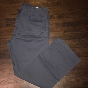 SOLD NEW Buffalo straight stretch jeans gray 38/30